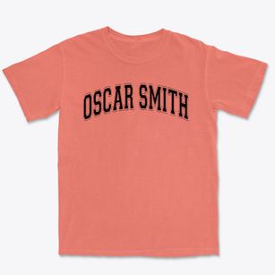 Oscar Smith Middle School Varsity Arch Premium Heavyweight T-shirt