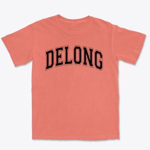 Delong Middle School Varsity Arch Premium Heavyweight T-shirt