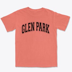 Glen Park Elementary School Varsity Arch Premium Heavyweight T-shirt