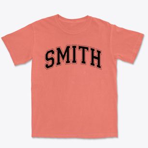 Smith Middle School Varsity Arch Premium Heavyweight T-shirt