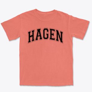 Hagen Elementary School Varsity Arch Premium Heavyweight T-shirt