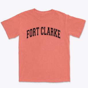 Fort Clarke Middle School Varsity Arch Premium Heavyweight T-shirt