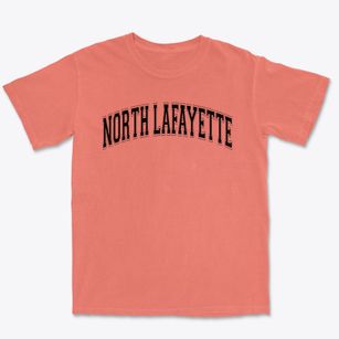 North Lafayette Elementary School Varsity Arch Premium Heavyweight T-shirt