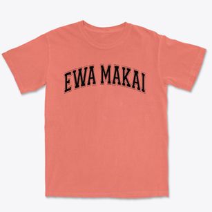 Ewa Makai Middle School Varsity Arch Premium Heavyweight T-shirt
