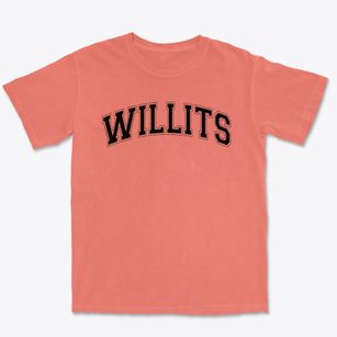 Willits Elementary School Varsity Arch Premium Heavyweight T-shirt