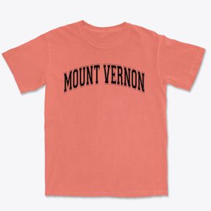 Mount Vernon Elementary School Varsity Arch Premium Heavyweight T-shirt