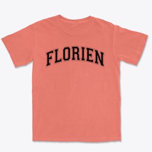 Florien High School Varsity Arch Premium Heavyweight T-shirt