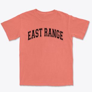 East Range Secondary Technical Center Varsity Arch Premium Heavyweight T-shirt
