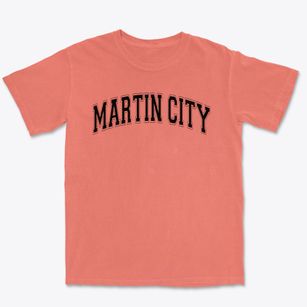 Martin City Elementary School Varsity Arch Premium Heavyweight T-shirt