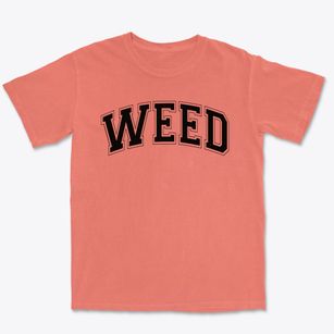 Weed High School Varsity Arch Premium Heavyweight T-shirt