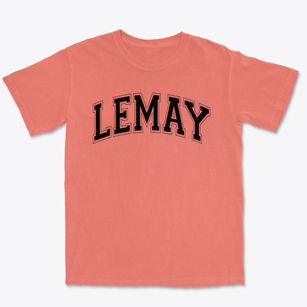Lemay Elementary School Varsity Arch Premium Heavyweight T-shirt