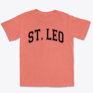 St Leo Parish Varsity Arch Premium Heavyweight T-shirt