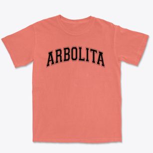 Arbolita Elementary School Varsity Arch Premium Heavyweight T-shirt
