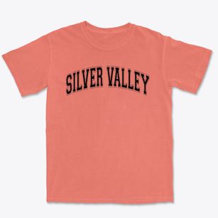 Silver Valley Elementary School Varsity Arch Premium Heavyweight T-shirt