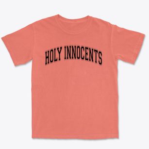 Holy Innocents School Varsity Arch Premium Heavyweight T-shirt