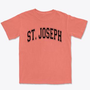 Saint Joseph School Varsity Arch Premium Heavyweight T-shirt