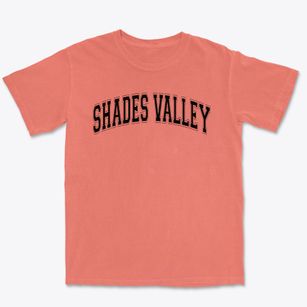 Shades Valley High School Varsity Arch Premium Heavyweight T-shirt