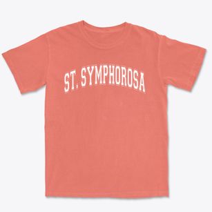 Saint Symphorosa School Varsity Arch Premium Heavyweight T-shirt
