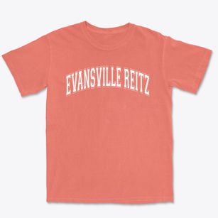 Evansville Reitz High School Varsity Arch Premium Heavyweight T-shirt