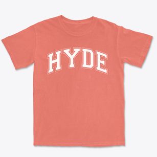 Hyde Elementary School Varsity Arch Premium Heavyweight T-shirt
