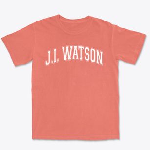 J.i. Watson Middle School Varsity Arch Premium Heavyweight T-shirt