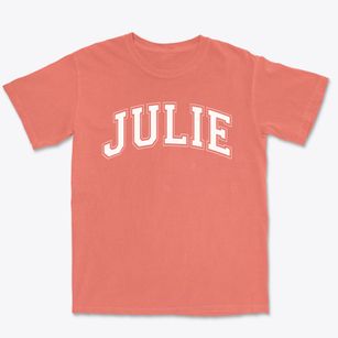 Julie Country Day School Varsity Arch Premium Heavyweight T-shirt