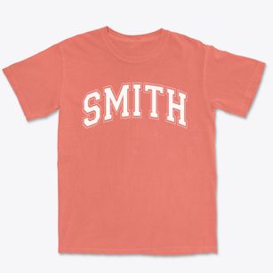 Smith College Campus School Varsity Arch Premium Heavyweight T-shirt