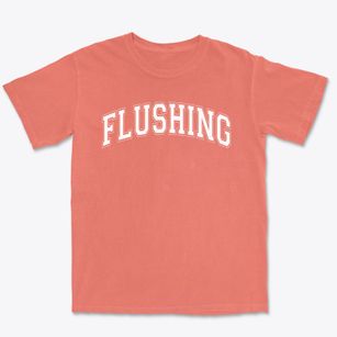 Flushing High School Varsity Arch Premium Heavyweight T-shirt