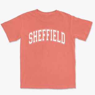 Sheffield High School Varsity Arch Premium Heavyweight T-shirt