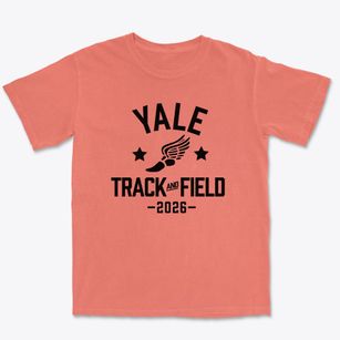 Yale Elementary School Track and Field Premium Heavyweight T-shirt