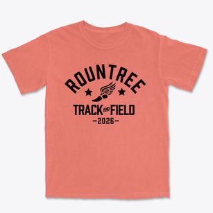 Rountree Elementary School Track and Field Premium Heavyweight T-shirt