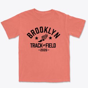Brooklyn Elementary School Track and Field Premium Heavyweight T-shirt
