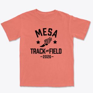 Mesa Middle School Track and Field Premium Heavyweight T-shirt