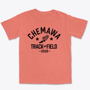 Chemawa Middle School Track and Field Premium Heavyweight T-shirt