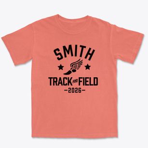 Smith Elementary School Track and Field Premium Heavyweight T-shirt