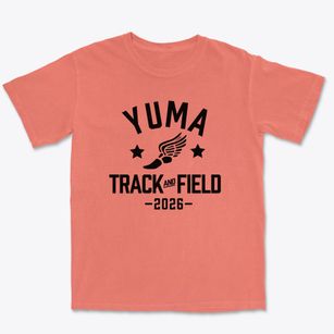 Yuma Sda School Track and Field Premium Heavyweight T-shirt