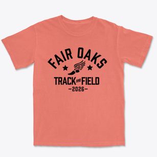Fair Oaks Middle School Track and Field Premium Heavyweight T-shirt