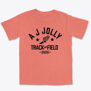 A J Jolly Elementary School Track and Field Premium Heavyweight T-shirt