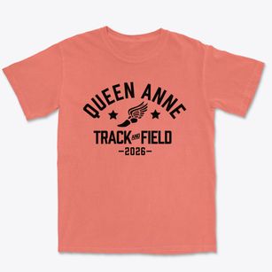 Queen Anne School Track and Field Premium Heavyweight T-shirt