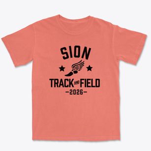 Notre Dame De Sion Prep School Track and Field Premium Heavyweight T-shirt