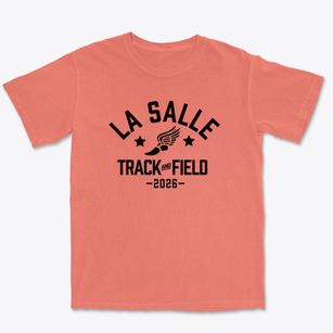 La Salle High School Track and Field Premium Heavyweight T-shirt