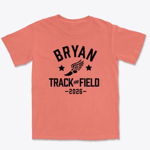 Bryan Elementary School Track and Field Premium Heavyweight T-shirt