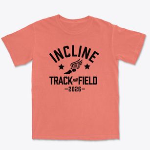 Incline High School Track and Field Premium Heavyweight T-shirt