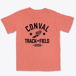 Conval High School Track and Field Premium Heavyweight T-shirt