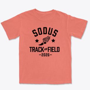 Sodus High School Track and Field Premium Heavyweight T-shirt