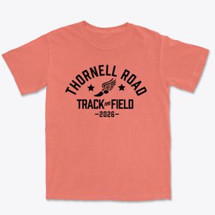Thornell Road Elementary School Track and Field Premium Heavyweight T-shirt