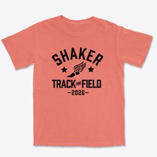 Shaker High School Track and Field Premium Heavyweight T-shirt