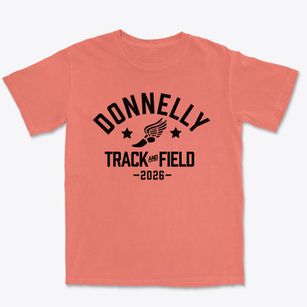 Donnelly Elementary School Track and Field Premium Heavyweight T-shirt
