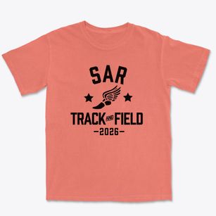 Sar Academy Track and Field Premium Heavyweight T-shirt