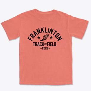 Franklinton Elementary School Track and Field Premium Heavyweight T-shirt